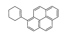 1-(cyclohexen-1-yl)pyrene Structure