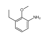 Benzenamine,3-ethyl-2-methoxy-结构式