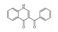 3-benzoyl-1H-quinolin-4-one结构式