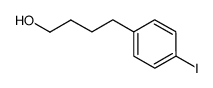 4-(4-iodophenyl)-1-butanol结构式