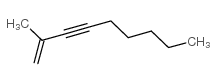 2-METHYL-1-NONEN-3-YNE structure