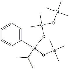 POLY(2-PHENYLPROPYL)METHYLSILOXANE，1，000cSt结构式