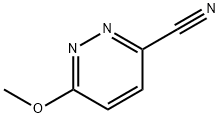 6-Methoxypyridazine-3-carbonitrile structure