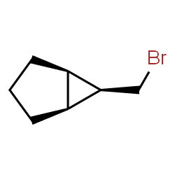 Bicyclo[3.1.0]hexane, 6-(bromomethyl)-, (1-alpha-,5-alpha-,6-ba-)- (9CI) Structure