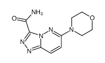 6-morpholin-4-yl-[1,2,4]triazolo[4,3-b]pyridazine-3-carboxamide Structure