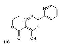 ethyl 5-oxo-3-pyridin-2-yl-2H-1,2,4-triazine-6-carboxylate,hydrochloride Structure