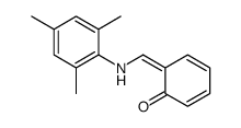 6-[(2,4,6-trimethylanilino)methylidene]cyclohexa-2,4-dien-1-one Structure