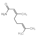 (2Z)-3,7-dimethylocta-2,6-dienamide picture