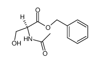 Ac-Ser-OBn结构式