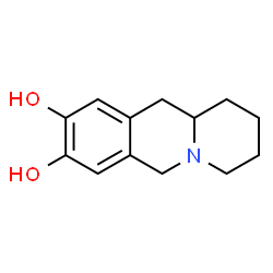 2H-Benzo[b]quinolizine-8,9-diol, 1,3,4,6,11,11a-hexahydro- (9CI) structure