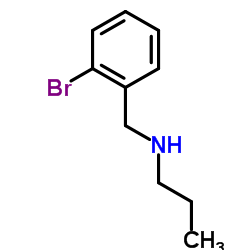 N-(2-Bromobenzyl)-1-propanamine structure