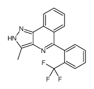 3-methyl-5-[2-(trifluoromethyl)phenyl]-2H-pyrazolo[4,3-c]isoquinoline Structure