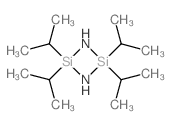 Cyclodisilazane,2,2,4,4-tetrakis(1-methylethyl)- (9CI)结构式