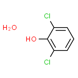 Phenol,2,6-dichloro-,monohydrate (9CI) Structure