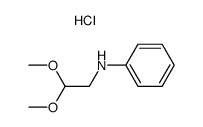 anilino-acetaldehyde dimethylacetal, hydrochloride结构式