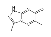 3,6-dimethyl-1H-[1,2,4]triazolo[4,3-b][1,2,4]triazin-7-one Structure