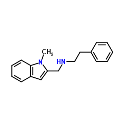 N-[(1-Methyl-1H-indol-2-yl)methyl]-2-phenylethanamine Structure