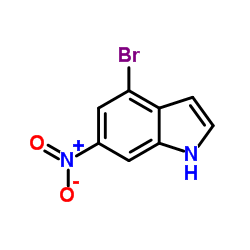 4-Bromo-6-nitro-1H-indole Structure