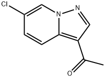 Ethanone, 1-(6-chloropyrazolo[1,5-a]pyridin-3-yl)-结构式