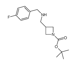 1-BOC-3-[(4-FLUOROBENZYL-AMINO)-METHYL]-AZETIDINE picture