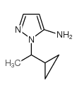 2-(1-CYCLOPROPYL-ETHYL)-2H-PYRAZOL-3-YLAMINE picture