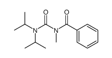 N-[di(propan-2-yl)carbamoyl]-N-methylbenzamide Structure