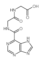 2-[[2-(5H-purine-6-carbonylamino)acetyl]amino]acetic acid picture