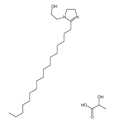 lactic acid, compound with 2-heptadecyl-4,5-dihydro-1H-imidazol-1-ethanol (1:1) picture