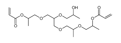 8-(2-hydroxypropoxy)-1,4,12-trimethyl-14-oxo-3,6,10,13-tetraoxahexadec-15-en-1-yl acrylate结构式