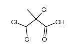 α,β,β-trichloro-isobutyric acid Structure