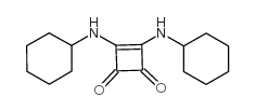 3,4-二(环己基氨基)-3-环丁烯-1,2-二星空app结构式