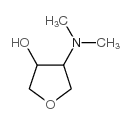 4-(DIMETHYLAMINO)TETRAHYDROFURAN-3-OL structure