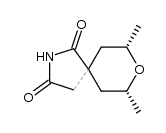 7,9-dimethyl-8-oxa-2-aza-spiro[4.5]decane-1,3-dione Structure