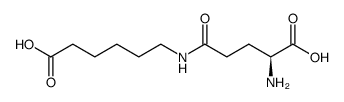 H-γ-Glu-ε-Acp-OH结构式