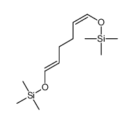 trimethyl(6-trimethylsilyloxyhexa-1,5-dienoxy)silane Structure