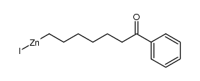 (7-oxo-7-phenylheptyl)zinc(II) iodide Structure