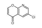 6-chloro-4H-pyrano[2,3-b]pyridin-4-one Structure