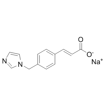 Ozagrel (sodium) Structure