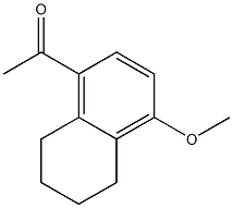 1-(4-methoxy-5,6,7,8-tetrahydronaphthalen-1-yl)ethanone Structure