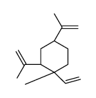 (1R,2R,4S)-1-ethenyl-1-methyl-2,4-bis(prop-1-en-2-yl)cyclohexane结构式