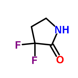 3,3-二氟吡咯烷酮结构式