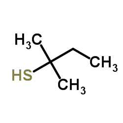 2-METHYL-2-BUTANETHIOL structure