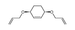 (3R,6S)-3,6-Bis-allyloxy-cyclohexene结构式