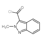 2-METHYL-2H-INDAZOLE-3-CARBONYL CHLORIDE Structure