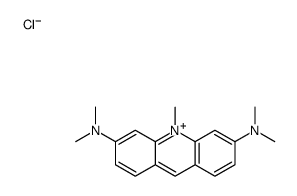 3-N,3-N,6-N,6-N,10-pentamethylacridin-10-ium-3,6-diamine,chloride结构式