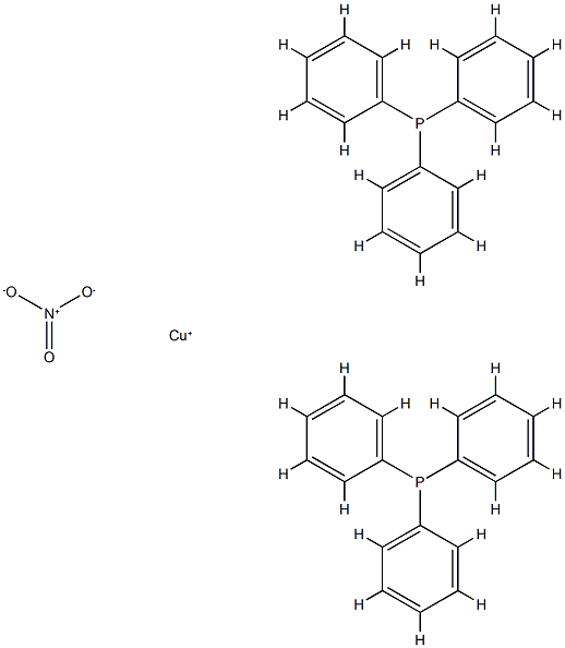 bis(triphenylphosphine)coppe structure