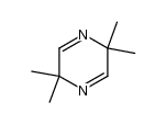 2,2,5,5-tetramethyl-2,5-dihydro-pyrazine结构式