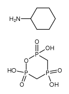 2,4,6-trioxo-2λ5,4λ5,6λ5-[1,2,4,6]oxatriphosphinane-2,4,6-triol, tris-cyclohexylamine salt Structure