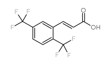 反式-2,5-双(三氟甲基)肉桂酸图片