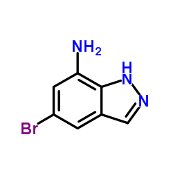 5-Bromo-1H-indazol-7-amine structure